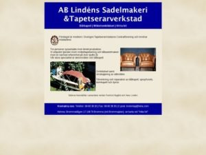 Lindéns sadelmakeri & tapetserarverkstad