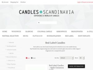 Red Label | Candles Scandinavia