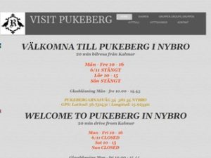 Pukeberg Glasbruk | Bruksshopen i Pukeberg
